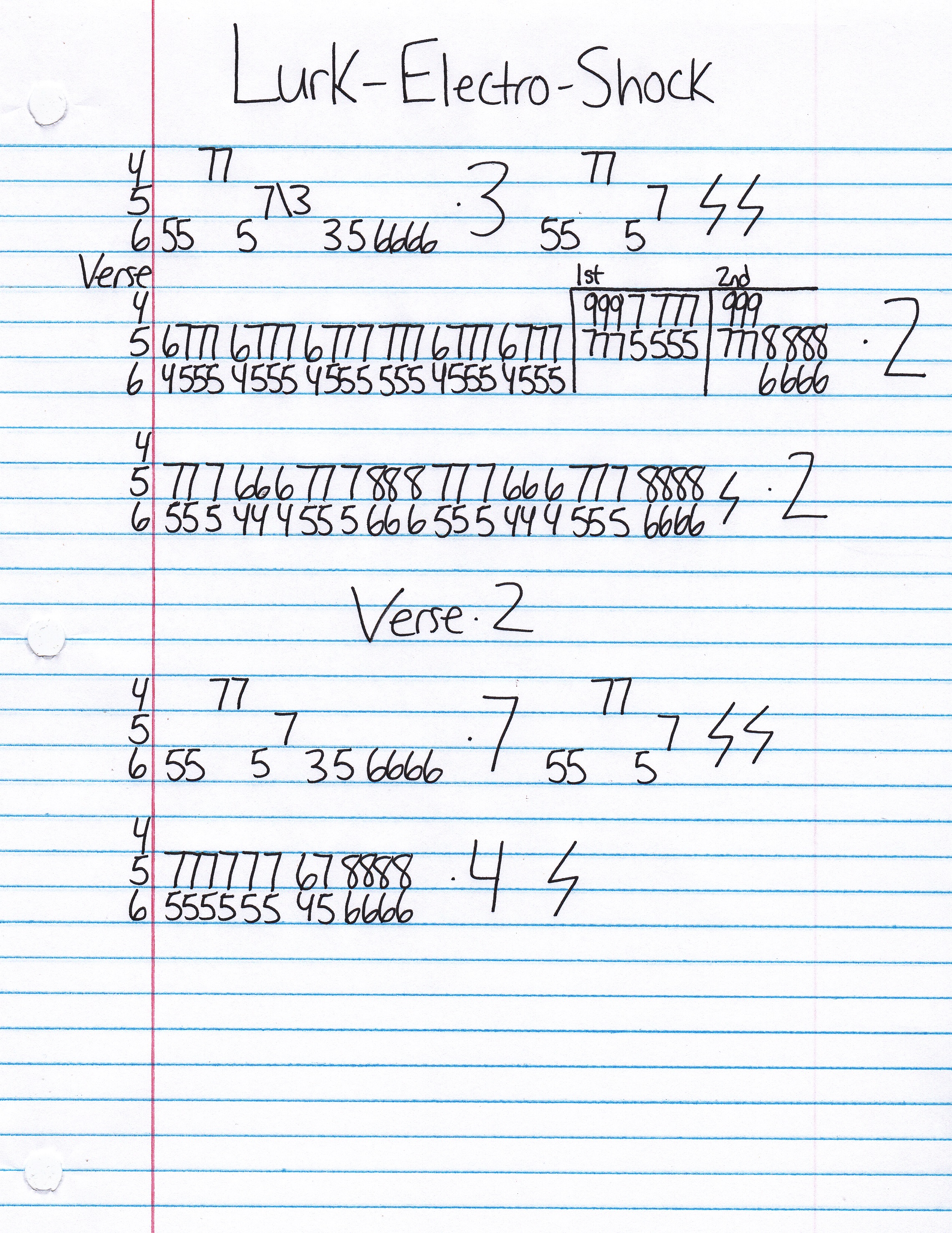 High quality guitar tab for Electro-Shock by Lurk off of the album Electro-Shock. ***Complete and accurate guitar tab!***